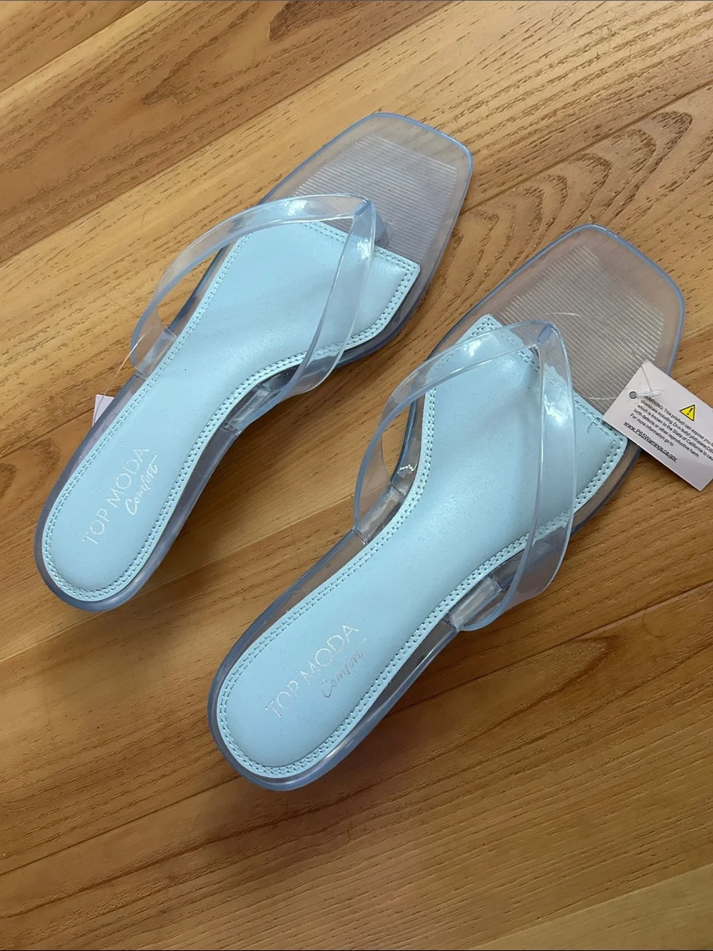 Top Moda Jelly Kitten Heels